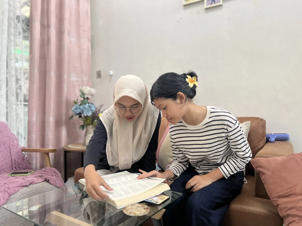 suasana les privat offline bersama gurulesprivate