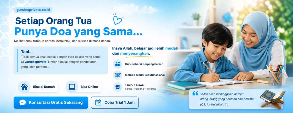 banner gurulesprivate melayani guru les privat, tutor privat, bimbel privat, guru les privat ke rumah