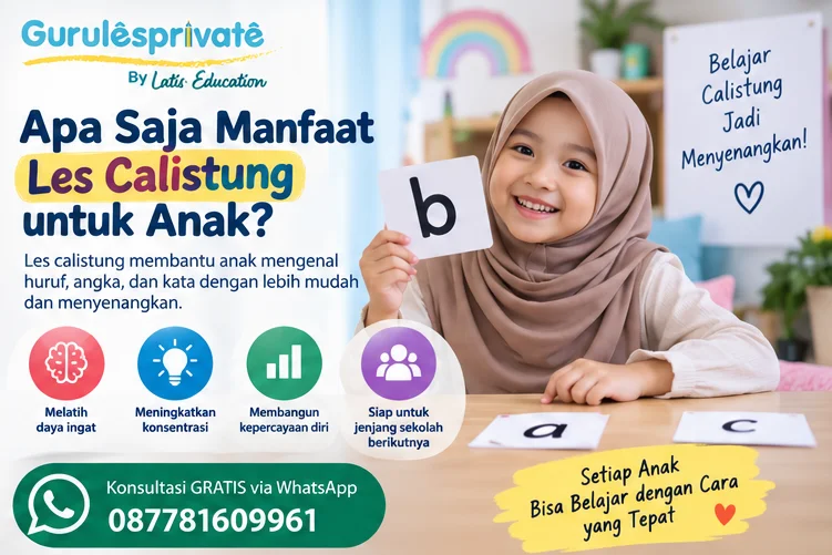 Apa Saja Manfaat Les Privat Calistung untuk Anak?