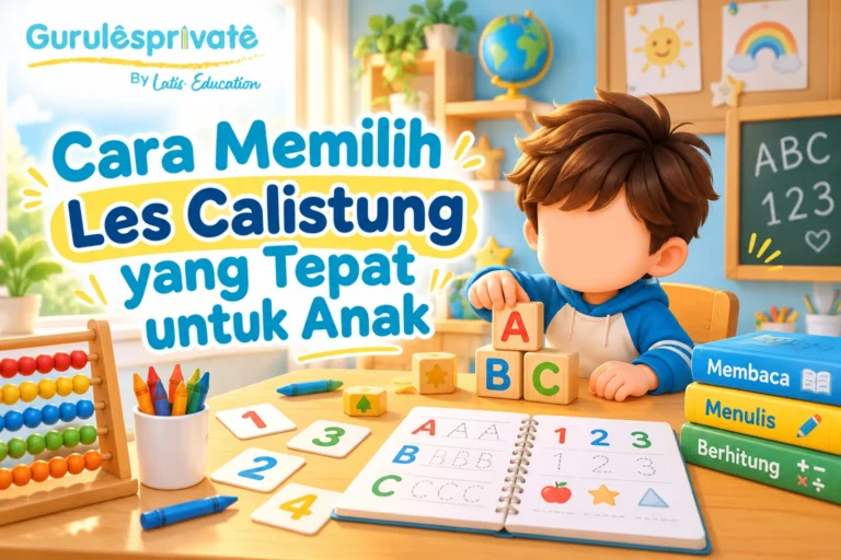 Cara Memilih Les Calistung yang Tepat untuk Anak