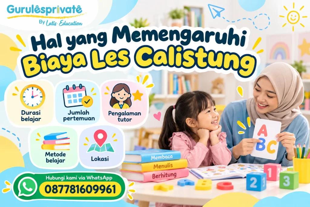 Apa Saja yang Memengaruhi Biaya Les Calistung?